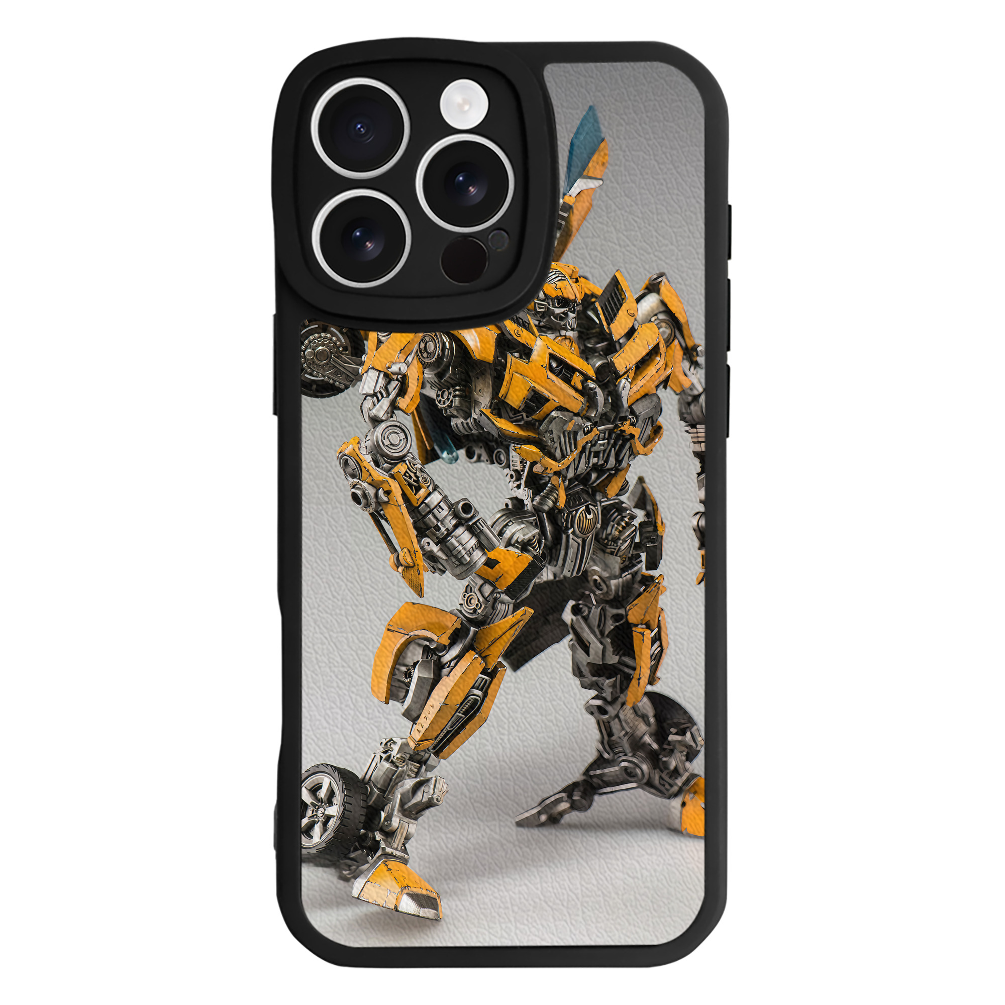（画像用） Transformers トランスフォーマー 【iPhone 16シリーズ対応】シリコンスマホケース（レザー調） 材質：シリコン